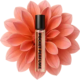 عطر جیبی روی یک گل